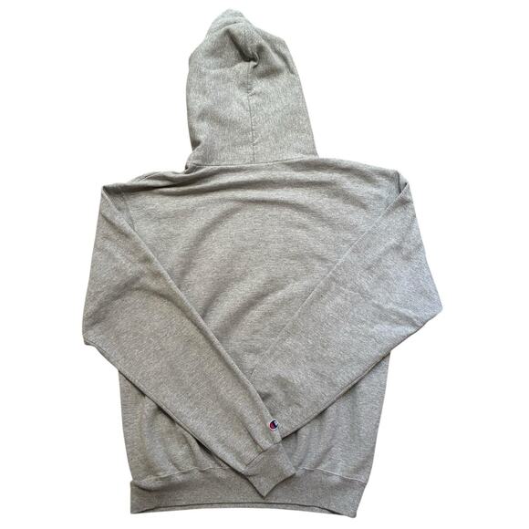 Champion USCG Coast Guard Hoodie Sweatshirt Heather Gray Size Medium Embroidered - Picture 2 of 7